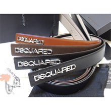 Load image into Gallery viewer, Ceinture homme cuir véritable luxe DSQUARED2
