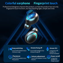 Load image into Gallery viewer, Bluetooth Earphone V5.0 9D Stereo Wireless/ 
Écouteur Bluetooth V5.0 9D stéréo sans fil
